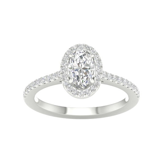 14K 1.25CT Certified Lab Grown Diamond Ring ( IGI Certified )