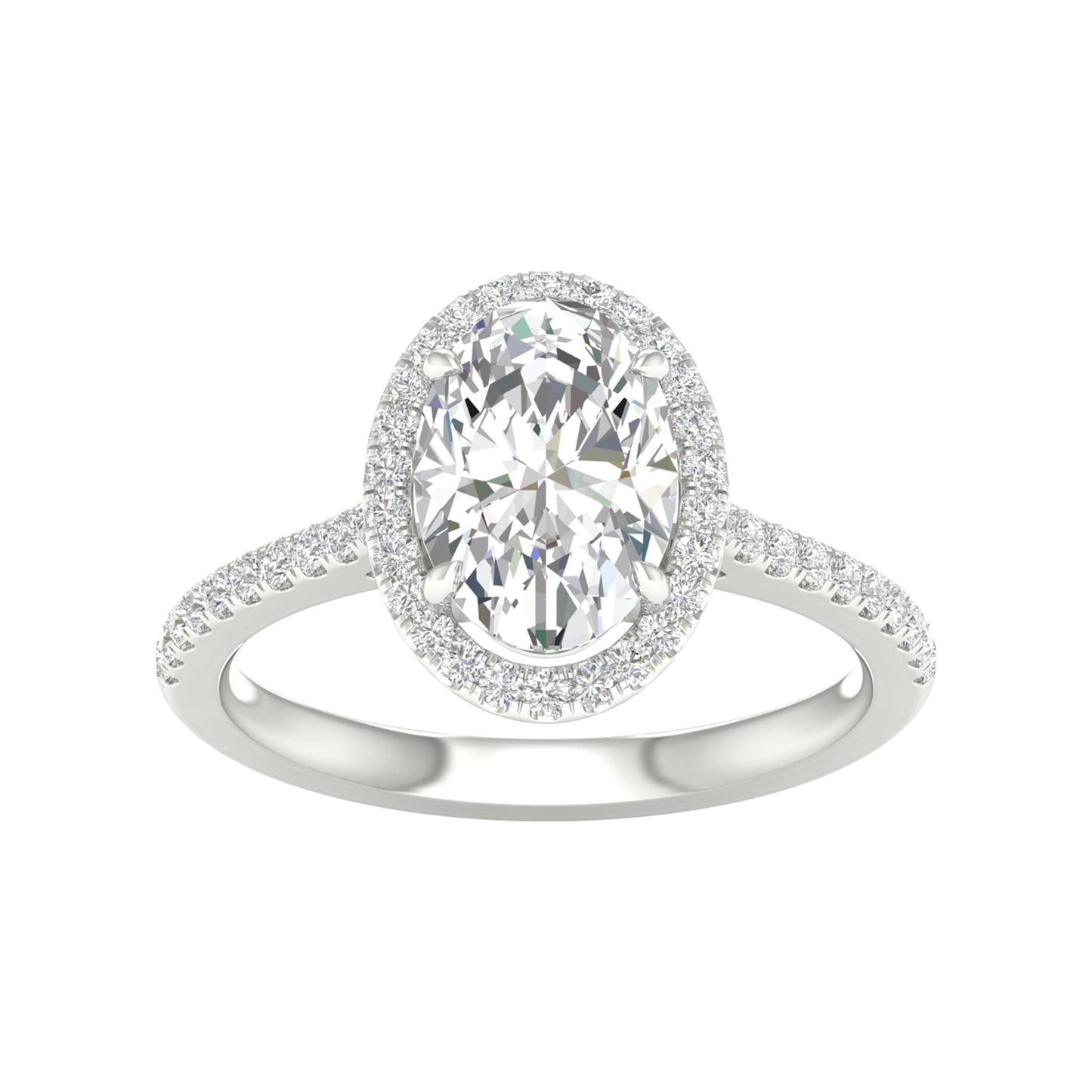14K 2.25CT Certified Lab Grown Diamond Ring ( IGI Certified )