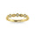 10K Yellow Gold Diamond 1/50 Ct.Tw. Stackable Ring