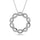 14K White Gold Diamond 1/5 Ct.Tw. Fashion Pendant