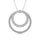 14K White Gold Diamond 1/4 Ct.Tw. Fashion Pendant