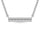 14K White Gold Diamond 1/5 Ct.Tw. Fashion Necklace