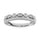 14K White Gold Diamond 1/3 Ct.Tw. Stackable Ring