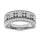 14K White Gold Diamond 3/4 Ct.Tw. Fashion Band