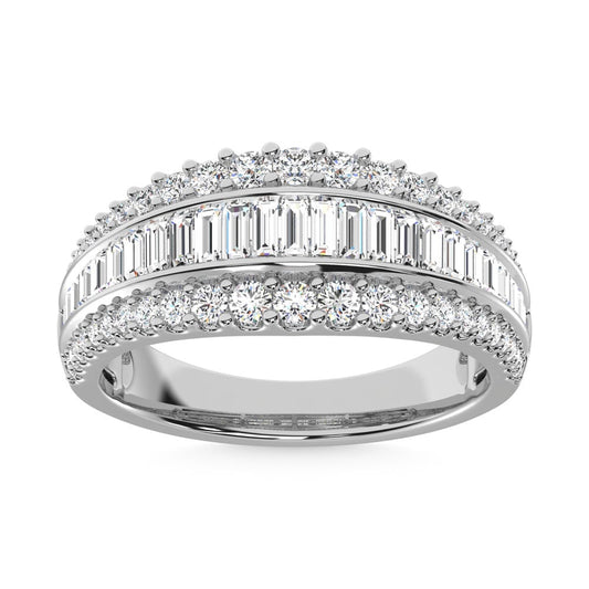 14K White Gold Diamond 1 Ct.Tw. Fashion Band