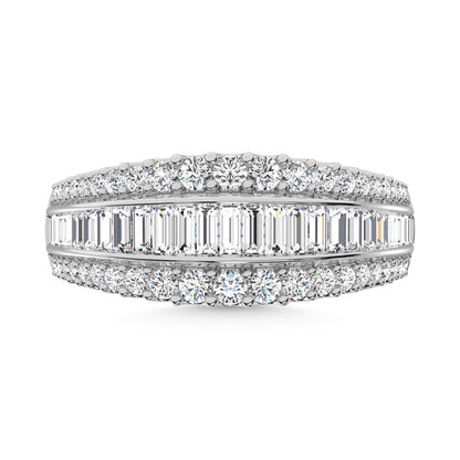 14K White Gold Diamond 1 Ct.Tw. Fashion Band