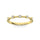 14K Yellow Gold Diamond 1/10 Ct.Tw. Stackable Band