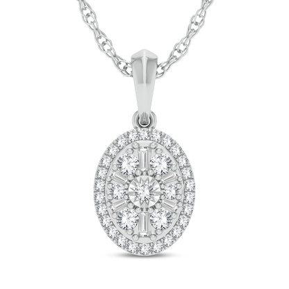 14K 0.25ct Diamond Pendant