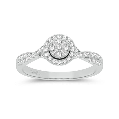 10K 0.25CT Diamond Ring