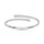 14K White Gold Diamond 2 5/8 Ct.Tw. Fashion Bangle