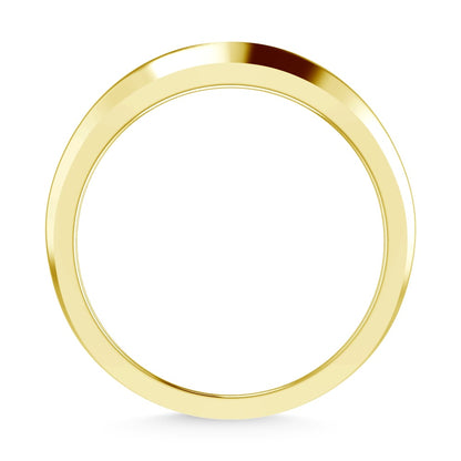 14K Yellow Gold Diamond 5/8 Ct.Tw. Men?s Wedding Band