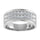 14K White Gold Diamond 1 Ct.Tw. Men?s Band