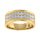 14K Yellow Gold Diamond 1 Ct.Tw. Men?s Band