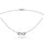10K White Gold Diamond 1/20 Ct.Tw. Fashion Necklace (18 inches)