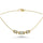10K Yellow Gold Diamond 1/6 Ct.Tw. Fashion Necklace (18 inches)