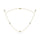 10K Yellow Gold Diamond 1/6 Ct.Tw. Fashion Necklace (18 inches)