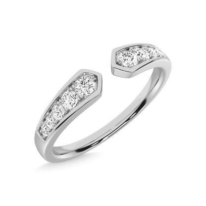 Diamond 1/5 Ct.Tw. Stackable Band in 10K White Gold