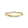 14K Yellow Gold Diamond 1/6 Ct.Tw. Stackable Band