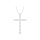 Diamond 1/4 Ct.Tw. Cross Pendant in 14K White Gold