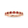 14K Rose Gold Ruby 5/8 Ct.Tw. Stackable Band
