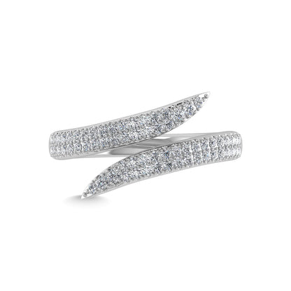 14K White Gold Diamond 1/3 Ct.Tw. Fashion Ring