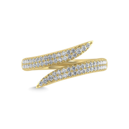 14K Yellow Gold Diamond 1/3 Ct.Tw. Fashion Ring
