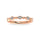 14K Rose Gold Diamond 1/20 Ct.Tw. Stackable Band