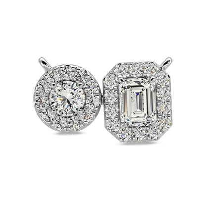 14K White Gold Diamond 1/2 Ct.Tw Fashion Necklace