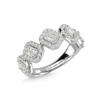 14K White Gold Diamond 1 5/8 Ct.Tw. Fashion Ring