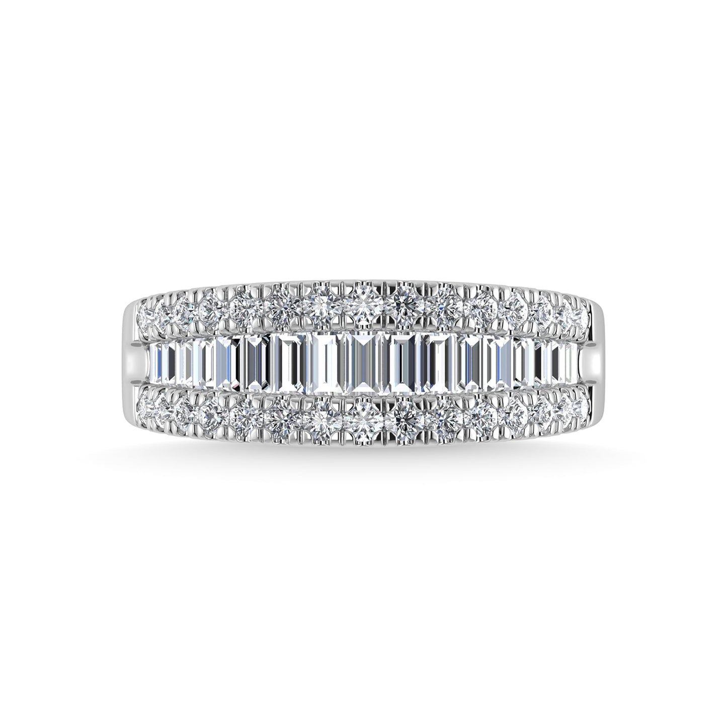 Diamond 1 Ct.Tw. Fashion Band in 14K White Gold