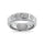 14K White Gold Diamond 3/4 Ct.Tw. Men?s Machine Band