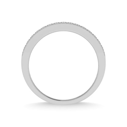 14K White Gold Diamond 1/2 Ct.Tw. Men?s Band