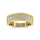 14K Yellow Gold Diamond 1/2 Ct.Tw. Men?s Band