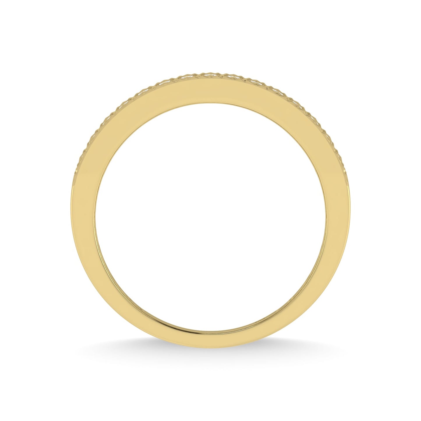 14K Yellow Gold Diamond 1/2 Ct.Tw. Men?s Band