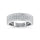 14K White Gold Diamond 1/2 Ct.Tw. Men?s Band