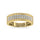 14K Yellow Gold Diamond 1/2 Ct.Tw. Men?s Band