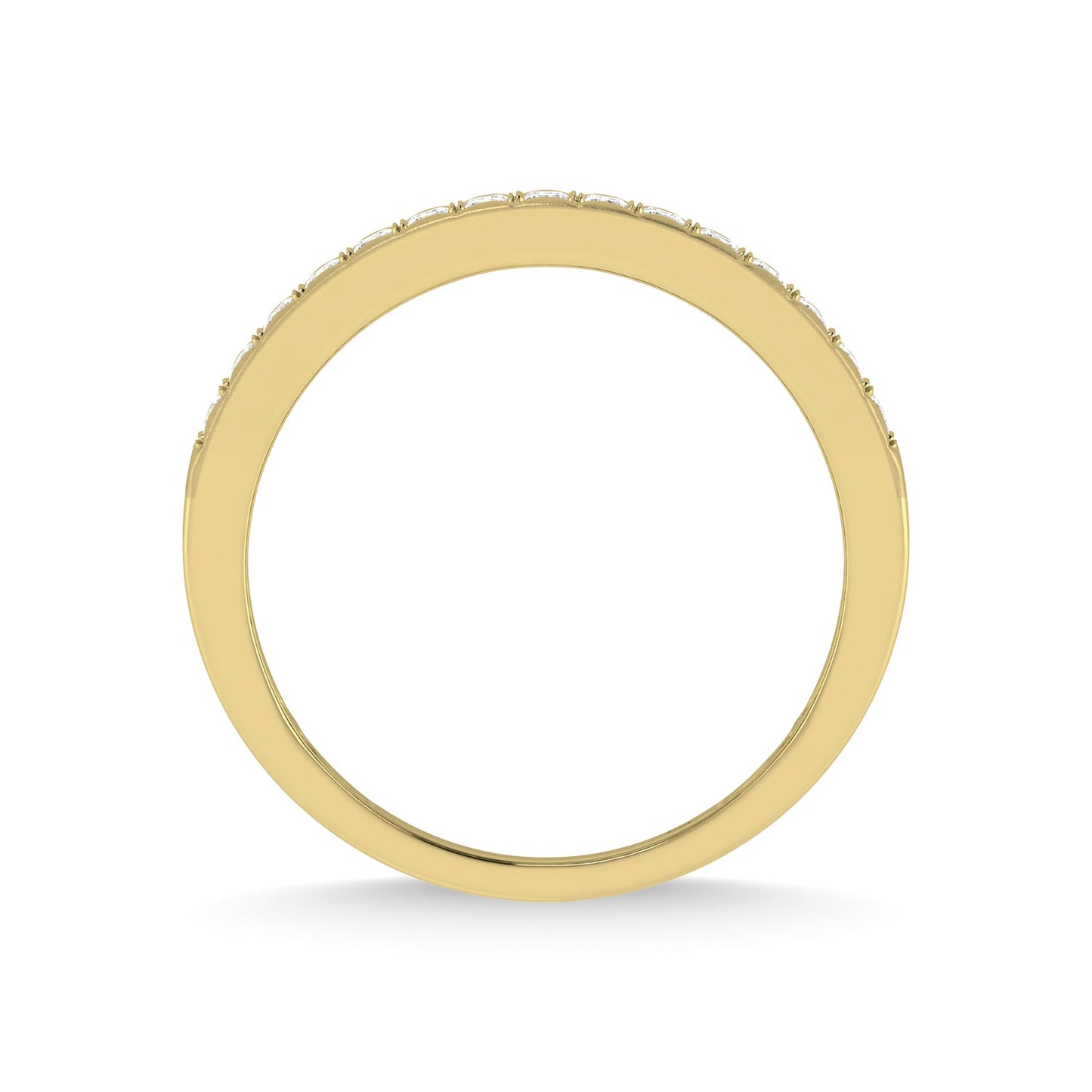 14K Yellow Gold Diamond 1/2 Ct.Tw. Men?s Band