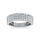 14K White Gold Diamond 1/2 Ct.Tw. Men?s Band