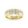 14K Two Tone Diamond 1/2 Ct.Tw. Men?s Machine Fusion Band