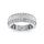 14K White Gold Diamond 1 Ct.Tw. Men?s Ring