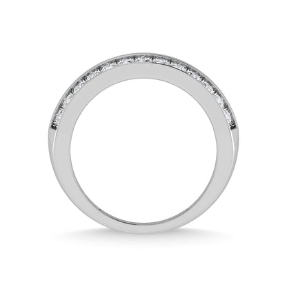 14K White Gold Diamond 1 Ct.Tw. Men?s Ring