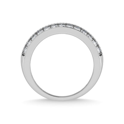 14K White Gold Diamond 1 Ct.Tw. Men?s Ring