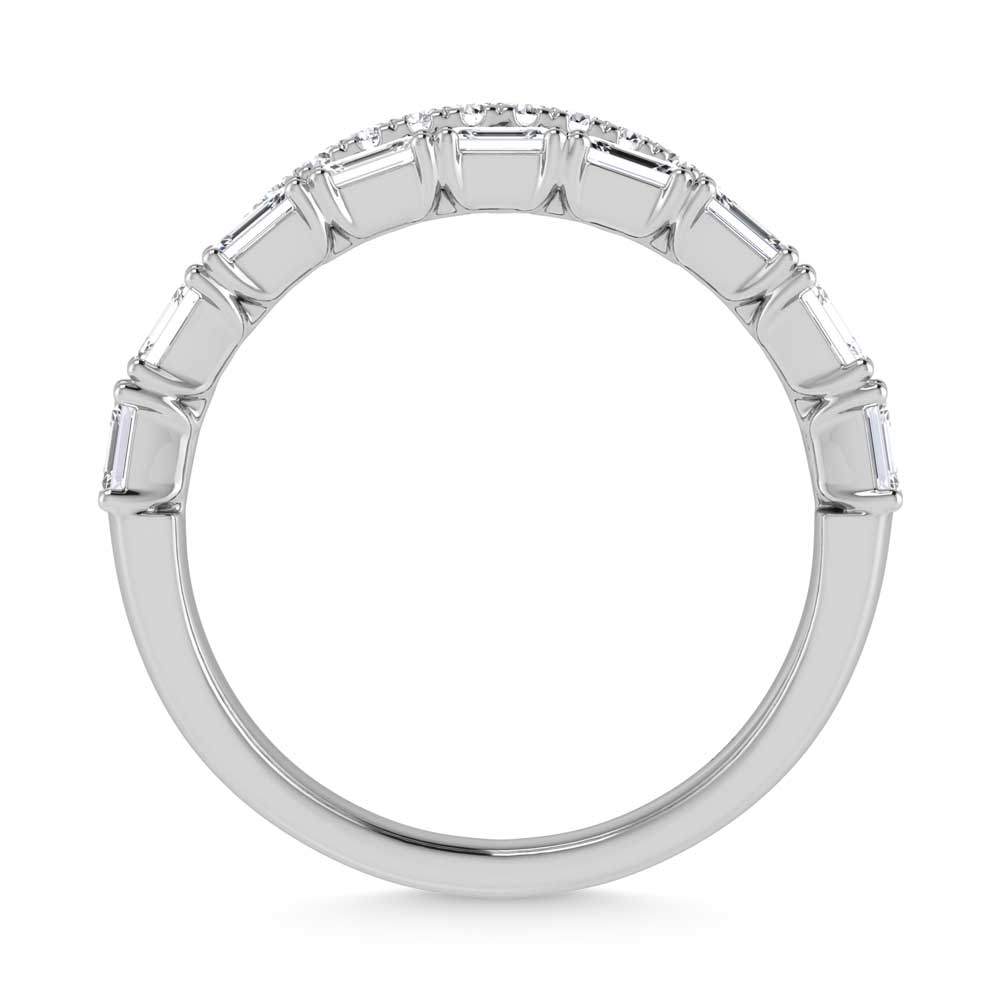 14K White Gold Diamond 1 1/5 Ct.Tw. Fashion Ring