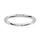 14K White Gold Diamond 1/10 Ct.Tw. Stackable Band
