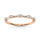 14K Rose Gold Diamond 1/6 Ct.Tw. Stackable Band