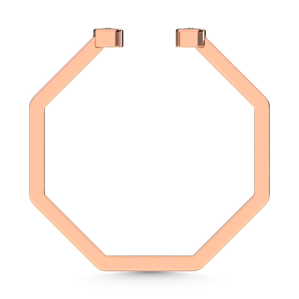 14K Rose Gold Diamond 1/20 Ct.Tw. Fashion Ring