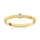 14K Yellow Gold Diamond 1/20 Ct.Tw. Stackable Band
