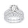 14K 5.00CT Lab Grown Bridal Set
