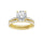 14K 2.50CT Lab Diamond Bridal Ring