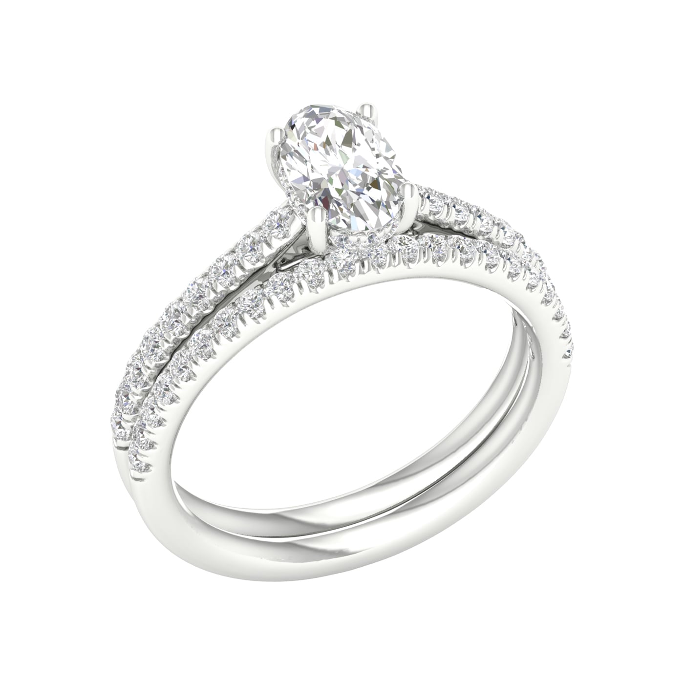 14K 1.50CT Lab Grown Diamond Bridal